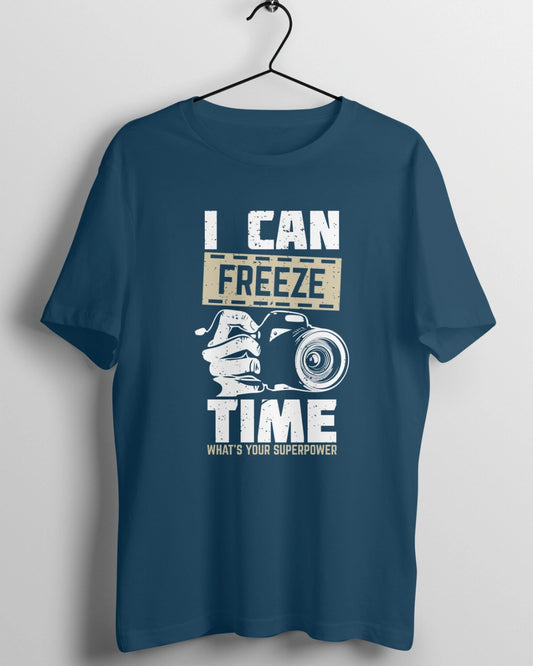I Can Freeze Time – Photography Superpower Graphic T-Shirt