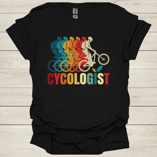 Amaze Threads Black / S CYCOLOGIST MEN'S T-SHIRT