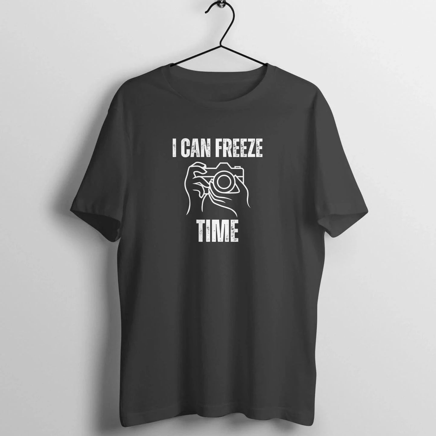 AMAZE THREADS Black / S I CAN FREEZE TIME T-SHIRT