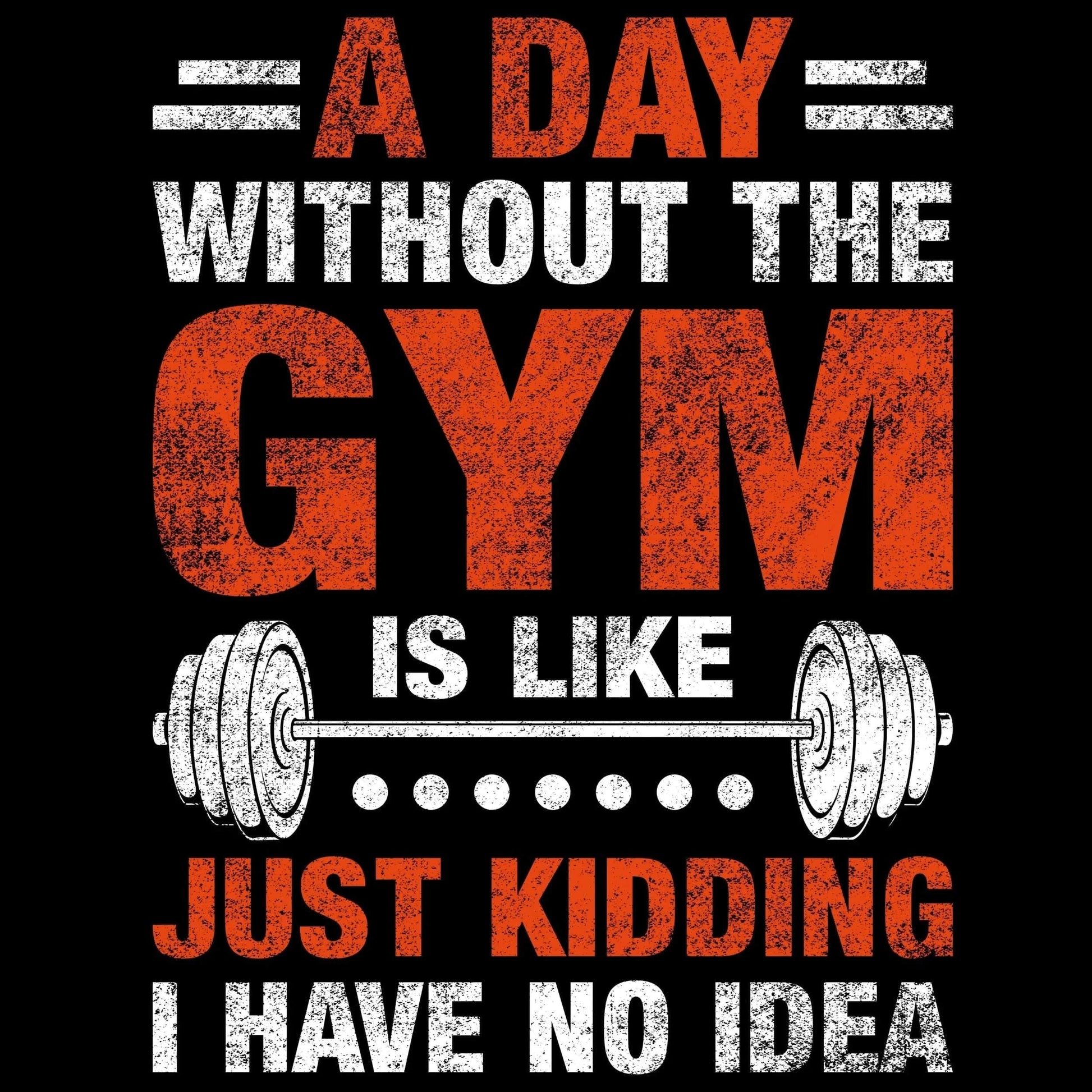 AMAZE THREADS Gym Life - T-shirt