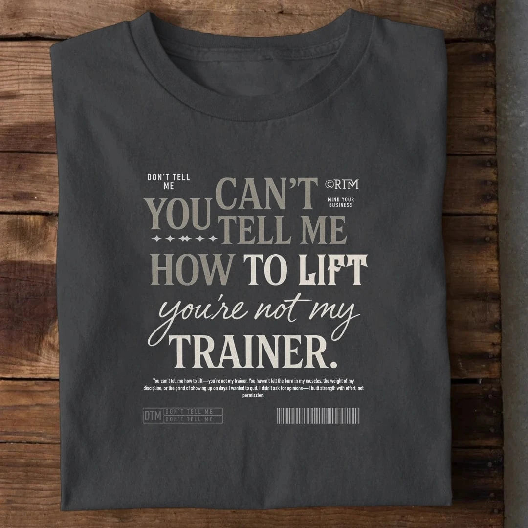 Amaze Threads Not My Trainer