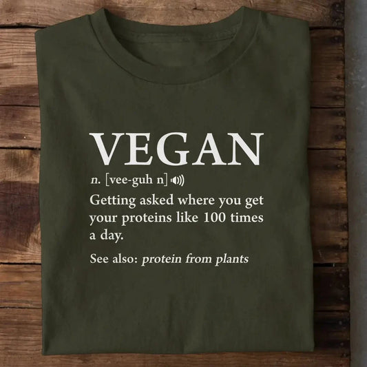 Amaze Threads Olive Green / S Vegan T-shirt