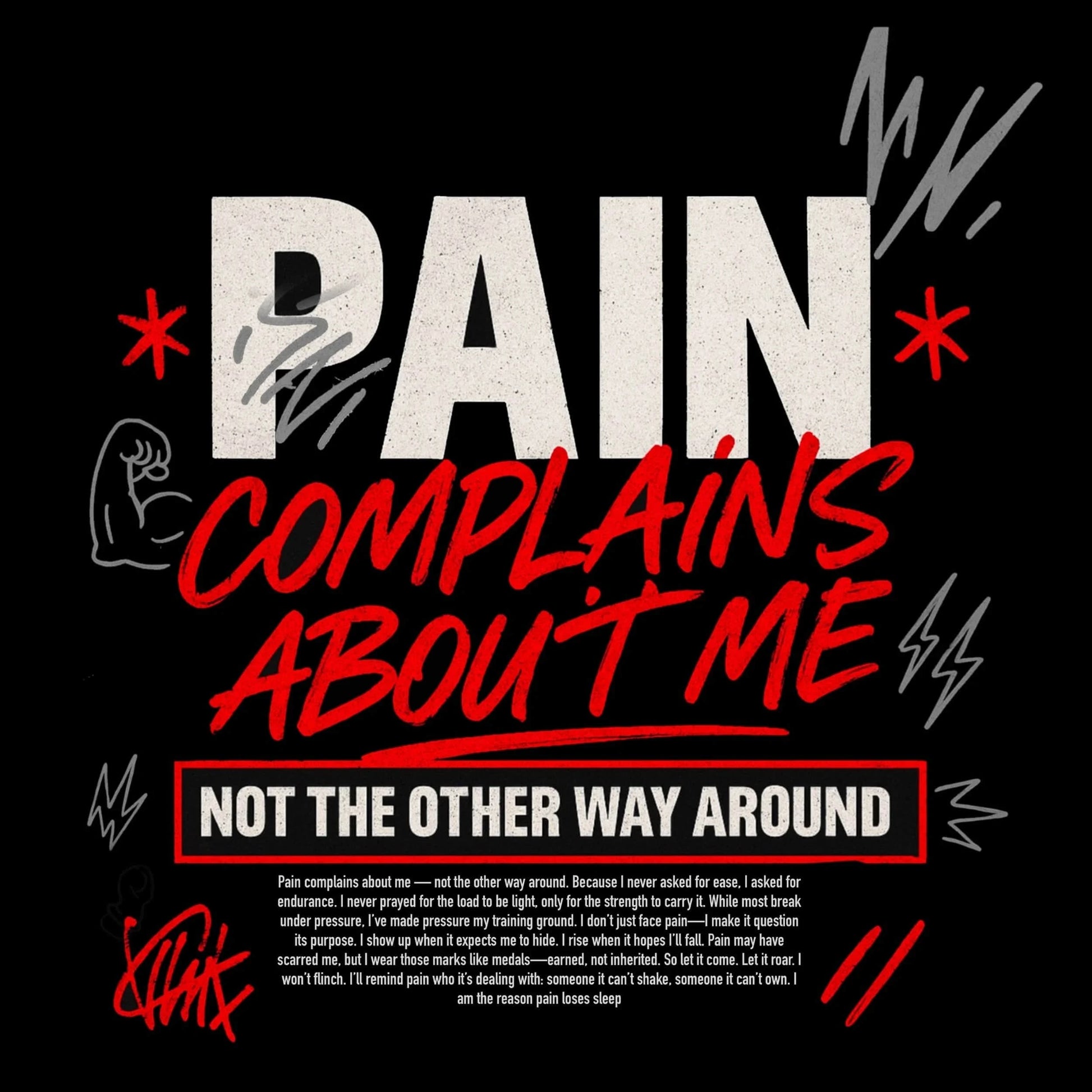 AMAZE THREADS pain complains about me - t shirt