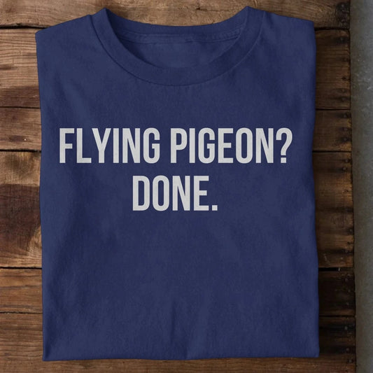 Amaze Threads Royal Blue / S Flying Pigeon T-Shirt