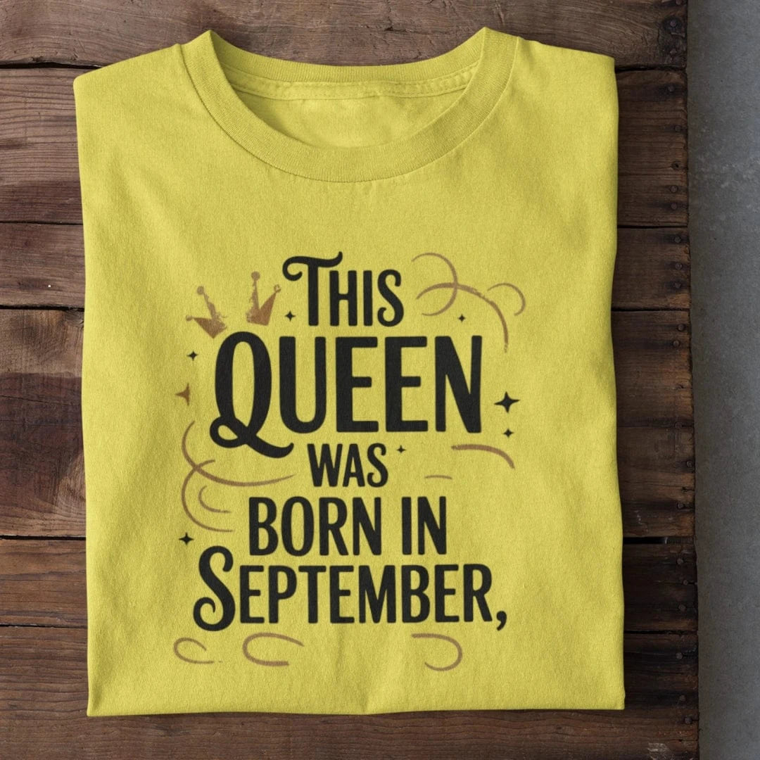 Amaze Threads September Queen T-shirt