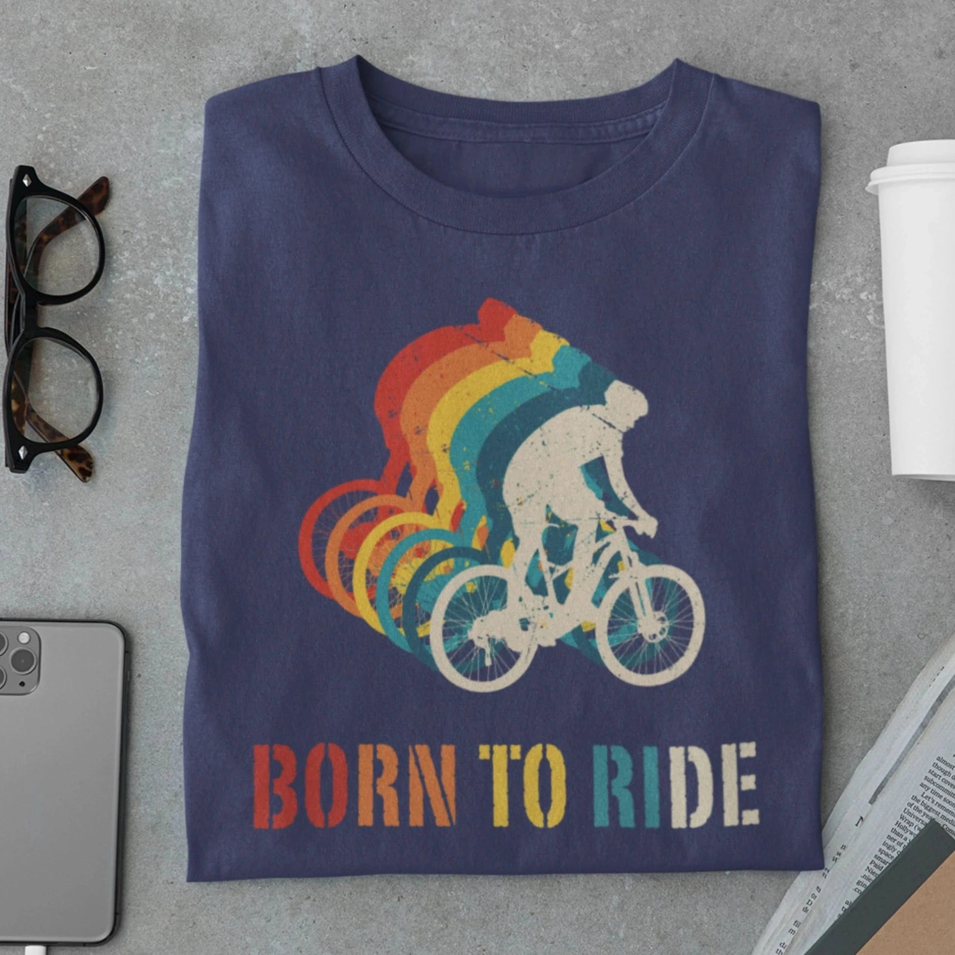 Amaze Threads T-shirt BORN TO RIDE T-SHIRT