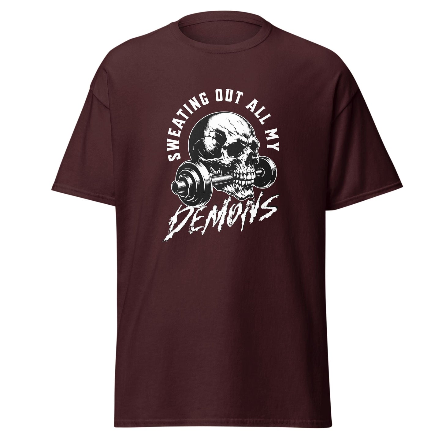 Amaze Threads T-Shirt maroon / S Sweating Out All My Demons