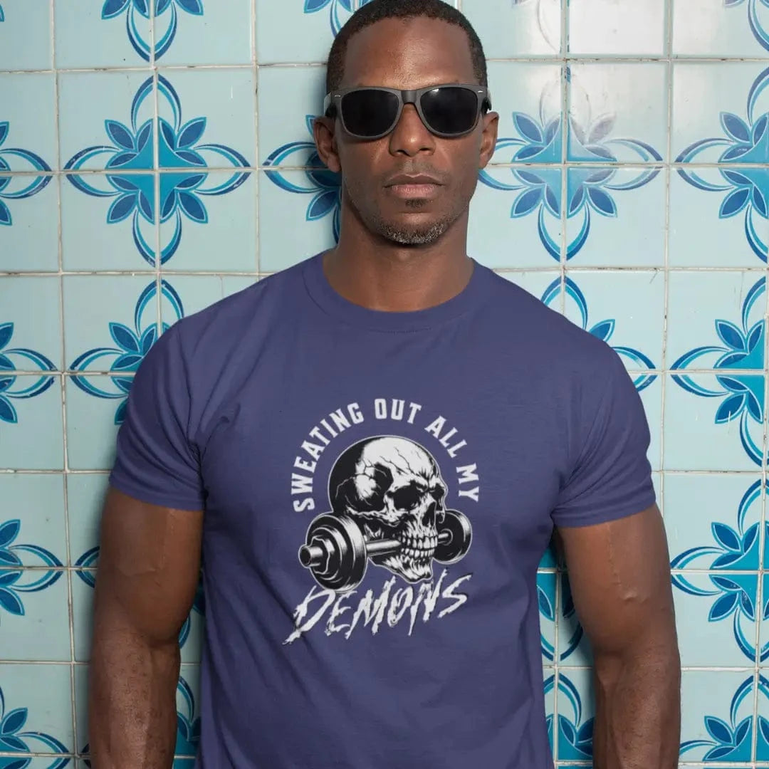 Amaze Threads T-Shirt Sweating Out All My Demons