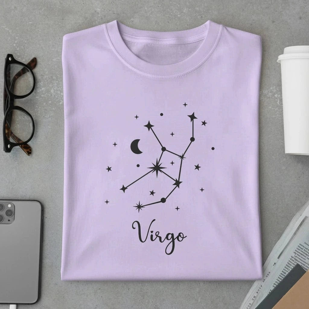 Amaze Threads Virgo Girl T-Shirt