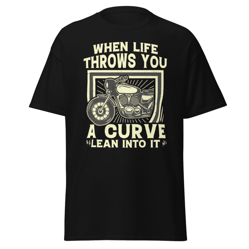 Lean the Curve T-Shirt - Amaze Threads