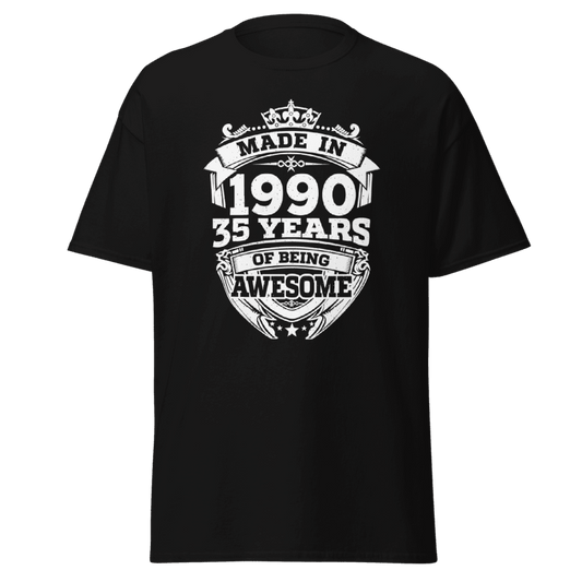 Made in 1990 Awesome T-Shirt - Amaze Threads