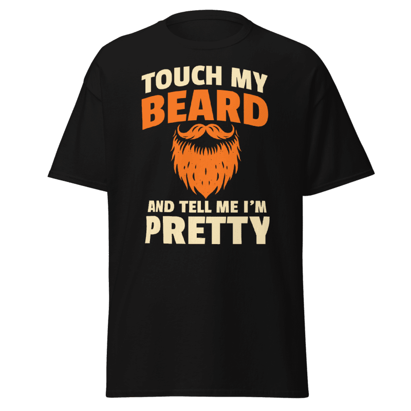 Pretty Beard T-Shirt - Amaze Threads
