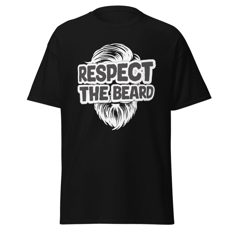 Respect The Beard T-Shirt - Amaze Threads