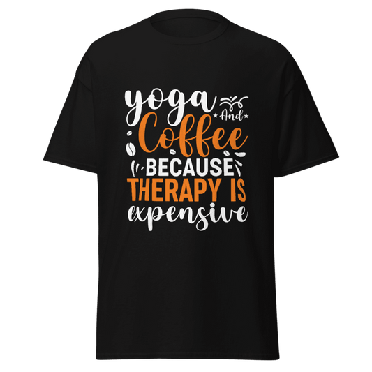 Yoga & Coffee Unisex T-shirt - Amaze Threads