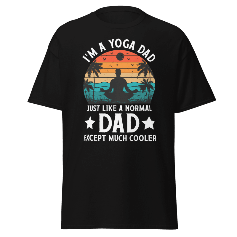Yoga Dad T-shirt - Amaze Threads